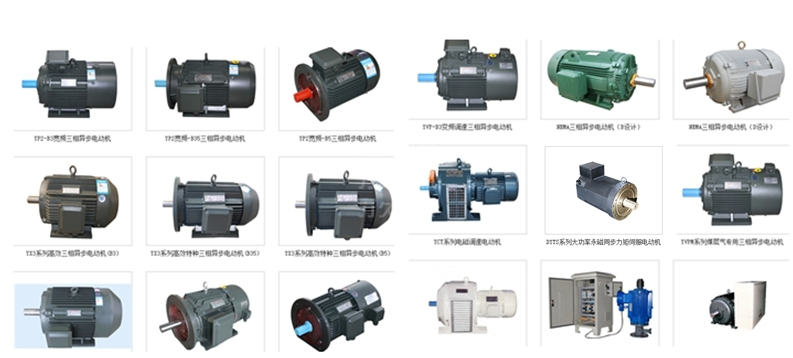 部分高效電機(jī)、特種電機(jī)產(chǎn)品