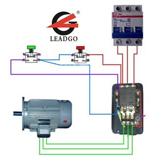 三相異步電動機啟動簡圖